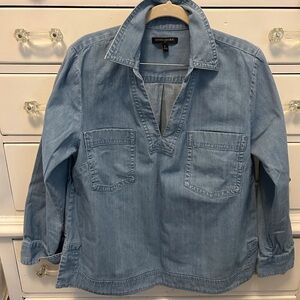 Banana Republic Denim Top.  Size Large.